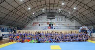 Festival de ginástica rítmica reúne mais de 150 ginastas em Maravilha